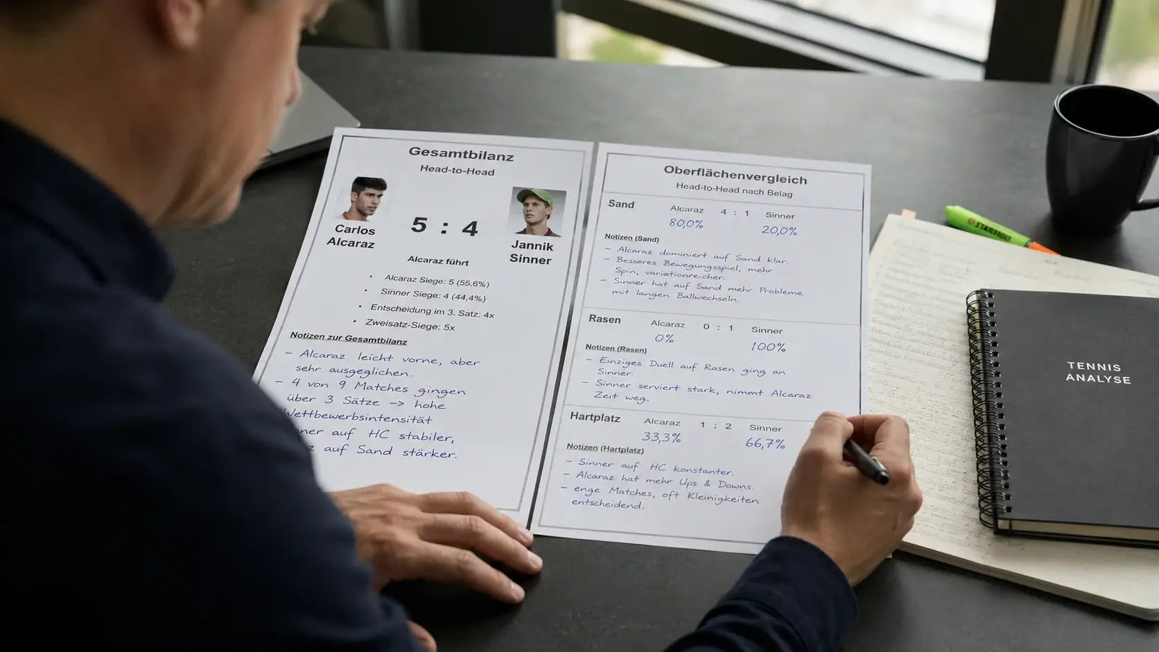 H2H-Analyse Wert Tennis Kombiwetten direkter Vergleich liefert Kombi-Selektion entscheidende Information