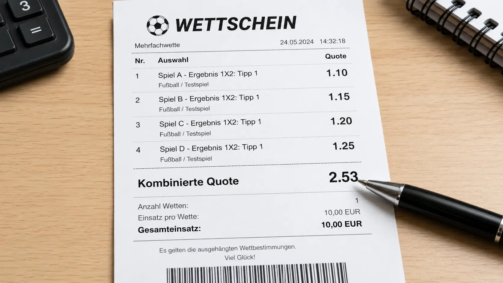 Niedrige Tennis-Quoten multiplizieren sich im Kombischein zur attraktiven Gesamtquote Favoriten-Kombi