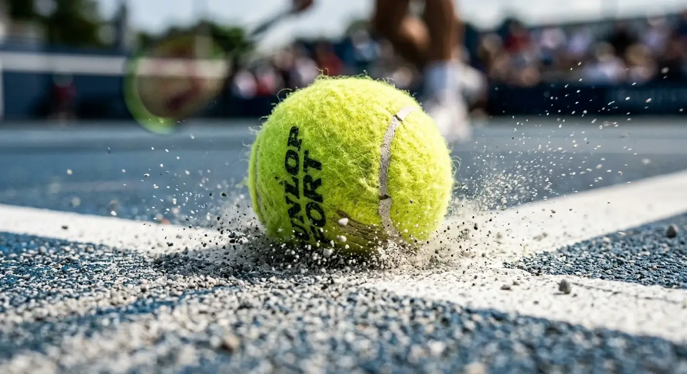 Hartplatz-Oberfläche beim Tennis mit gleichmäßigem Ballverhalten als Grundlage für Kombiwetten