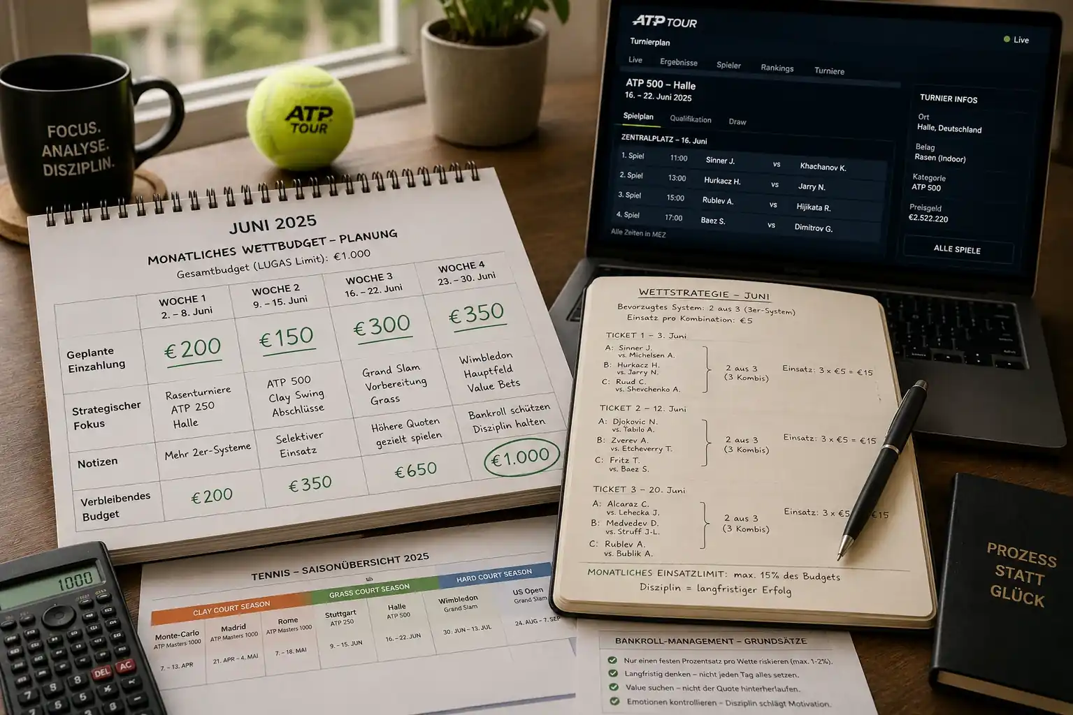 Praktische Folgen des LUGAS-Limits für aktive Tennis-Kombi-Wetter: Monatsplanung und Einzahlungsbudget