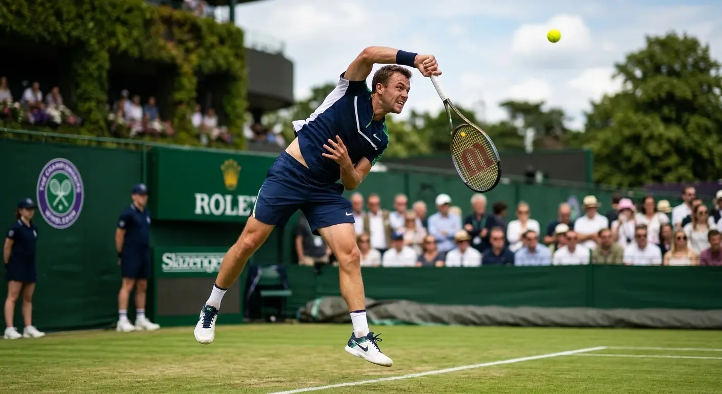 Aufschlagdominanz auf Rasen bei Wimbledon und ihre Auswirkungen auf Tennis Kombiwetten